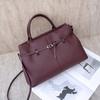 Retro Genuine Leather Women's Bag New Large Capacity Commuting Platinum Bag Women's Shoulder Bag Hand Tote Bag