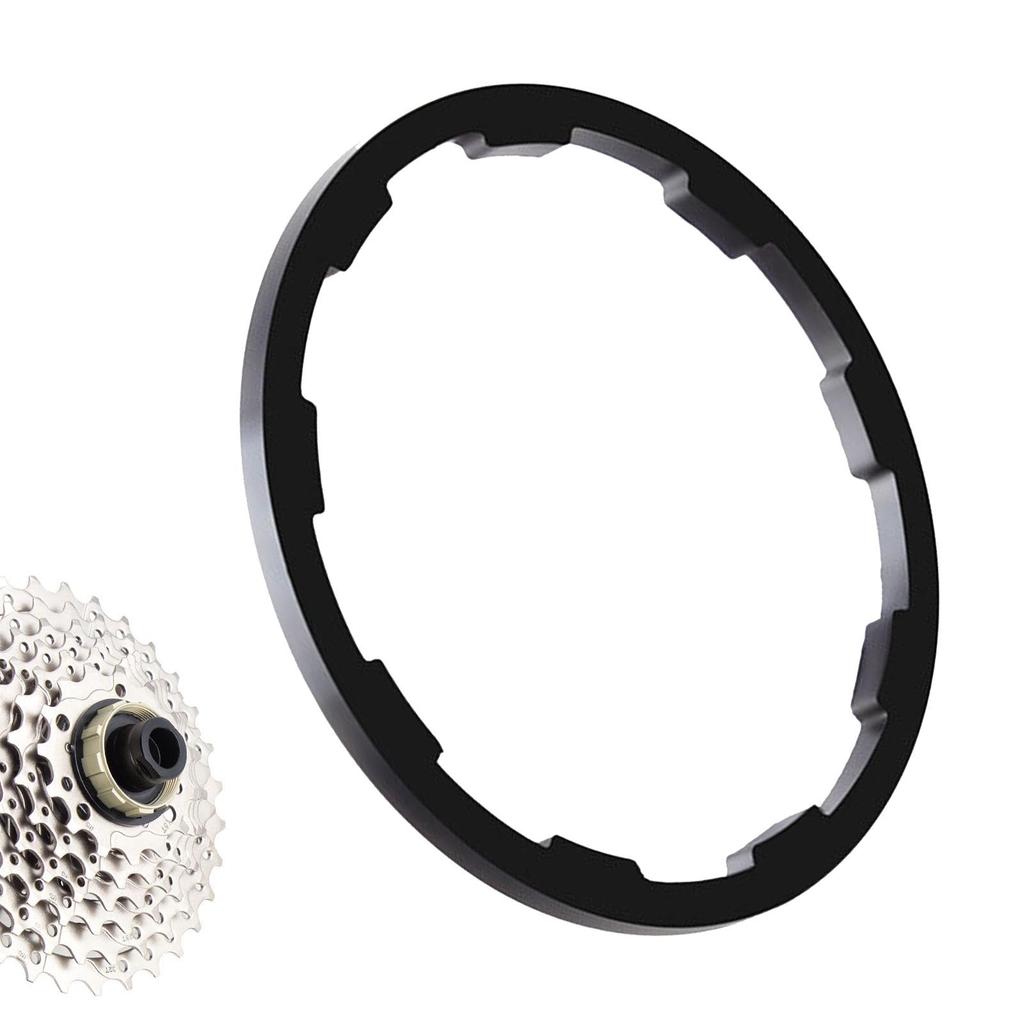 Cassette Spacer, Light Flywheel Hub Washer, Aluminum Alloy Anodized Bottom Bracket Washers 1mm/1.5mm/1.85mm/2mm/2.18mm/2.35mm