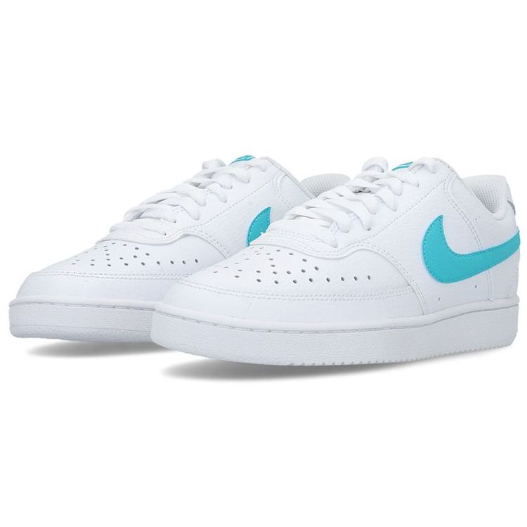Nike Court Vision Series Low Synthetic Leather Slip Resistant Shock Absorbing Durable Lightweight Low Top Skate Shoes Women Skate Shoes CD5434-102