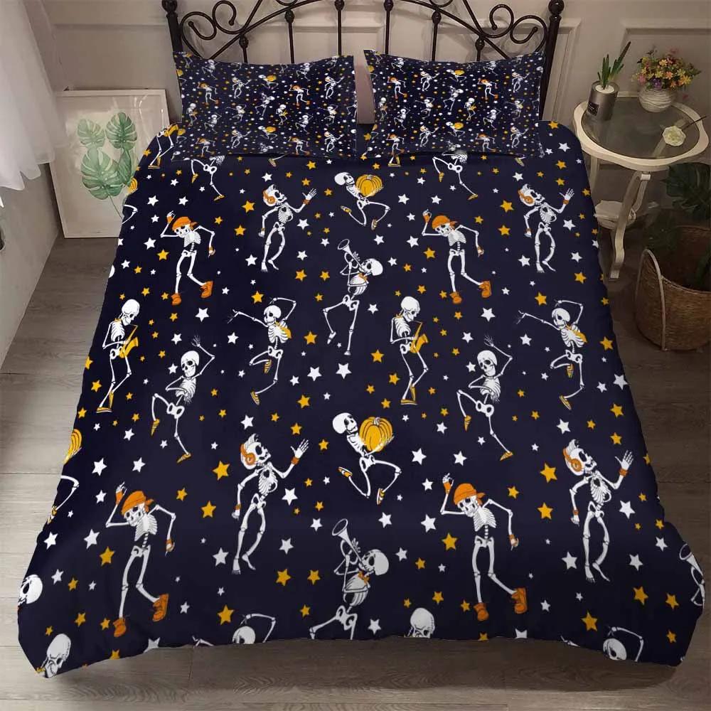 3pcs Dreamcatcher pattern printed bedding set,1 quilt cover+2 pillowcase, suitable for adults bedroom, home decoration