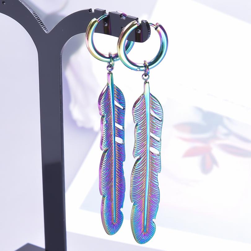 High Quality Aretes Stainless Steel Earrings For Women Men Punk Accessories Ear Piercing Fashion Kpop Jewelry Pendientes Mujer