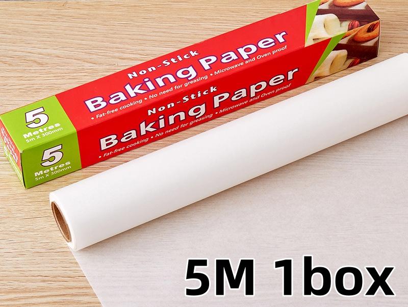 5/10/20M Silicone Absorb Oil Paper Air Fryer Oven Liners Non-stick Heat Resistant Baking Sheets for Kitchen Bakery BBQ Party