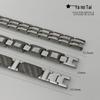 Trending European Stainless Steel Men's Adjustable Titanium Bracelet - Simple and Stylish Jewelry