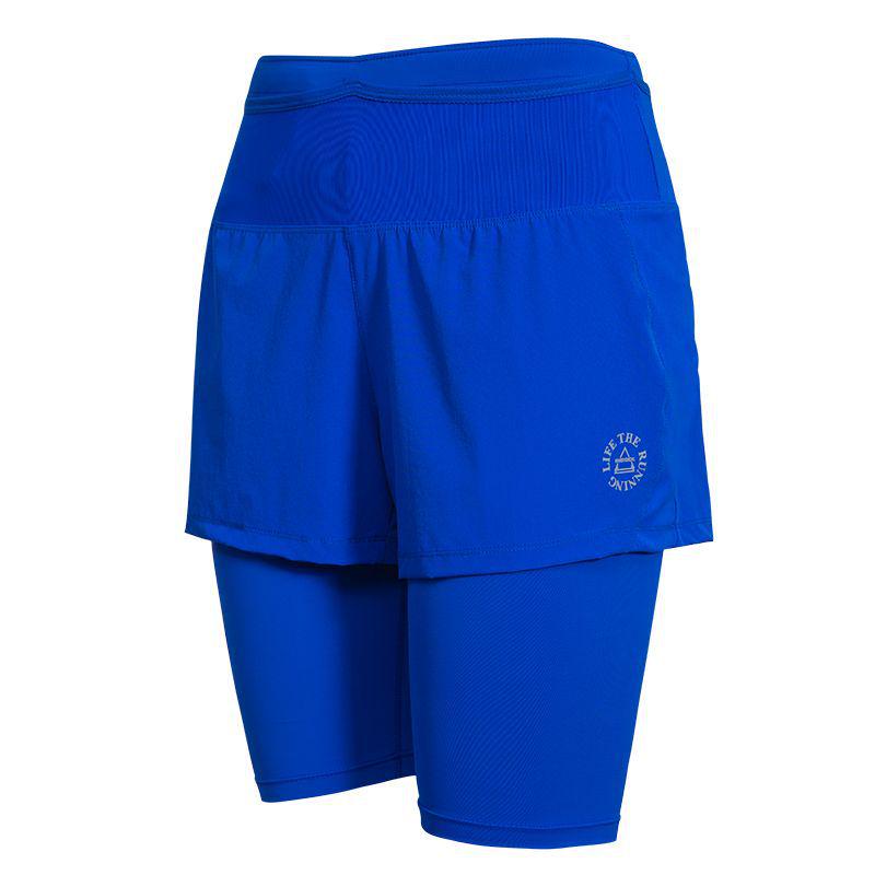 Unisex High-Waist Athletic Shorts with Pocket – Ideal for Morning Runs, Training, and Marathons