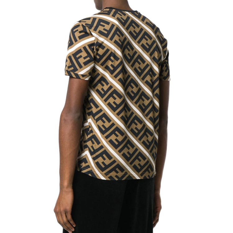 FENDI Ff Monogram Printed T shirt FY0894A7A8F13J3