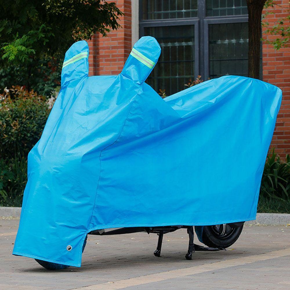 Windproof Autocycle Cover Rain Protection Electric Vehicle Raincoat Motorcycle Cover  Outdoor