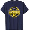 Michigan Wolverines Big Ten Championship 2023 Football T-Shirt
