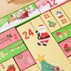 2025 Christmas Calendar Advent Boxes 24-Day Empty Calendars Advent Box To Fill Holiday Case For Stocking Candy Treat Card