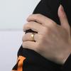 Teamer Stainless Steel Ring Men Women Minimalist Casual Finger Rings Couple Wedding Band Fashion Jewelry Gift Wholesale