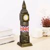 London Big Ben Model with Clock and Ferris Wheel World Famous Landmark Building Home Office Tabletop Decoration Souvenir