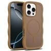 Orange for Apple 17promax Skin-feeling Magnetic Phone Case 2.0 Anti-fall Matte for IPhone16e Protective Case