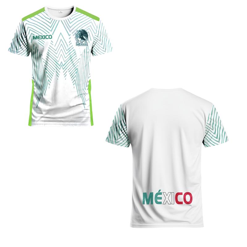 

Mexico Special Football Jerseys Casual Jerseys Comfortable Luck Sports Tops Suitable for Competition Train 4XL