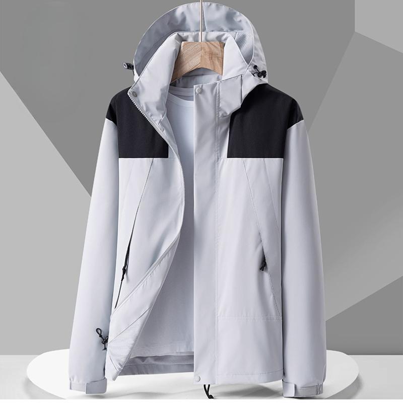 Spring Outdoor Windproof, Waterproof and Wear-resistant Jacket, Jacket, Single-layer Mountaineering Jacket for Men