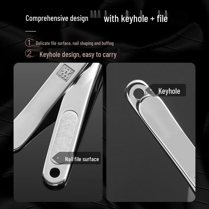 ZWILLING Anti-Spritz Edelstahl Nagelknipser mit Feile