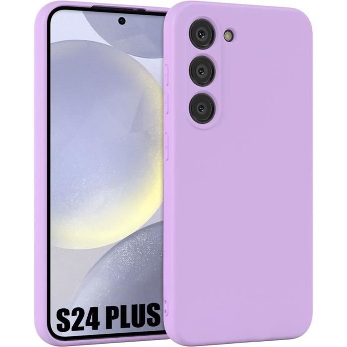 Coque - Samsung - Galaxy S24 Plus - Protection Ultra Slim - Antichoc - Anti-Rayures - Violet
