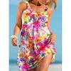 Floral Print Cami Dress Stylish & Comfortable Lightweight Sleeveless Dress for Spring & Summer Perfect Womens
