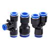 Pneumatic Quick Connect Tee Fitting