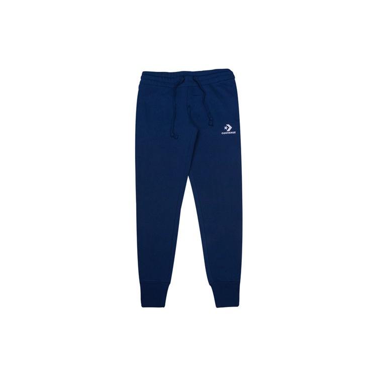 (WMNS) Converse Star Chevron EMB Pants Asia Sizing Blue Women s 10008821-A02 S