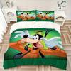 3pcs set Goofy Disney1pc of quilt cover+2pcs of pillowcase, no core, print bedding, All Seasons Bedroom Setting096