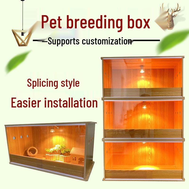 Multi-Layer Guinea Fowl Brooder & Warmer Cage for Chicks and Hamsters with Front Opening