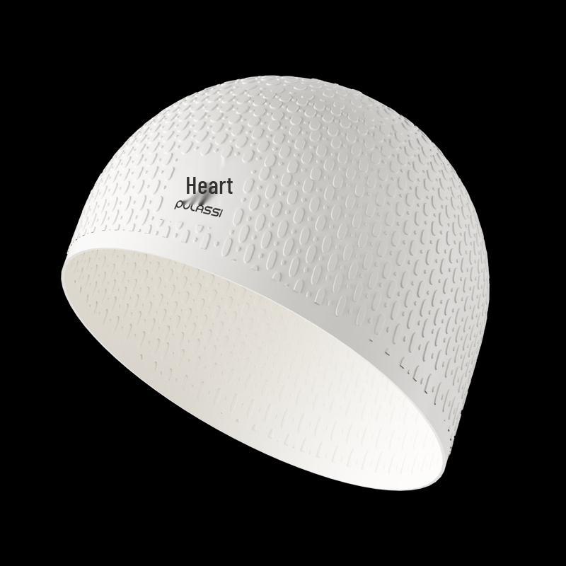 PULASSI Waterproof Silicone Swim Cap for Long Hair