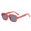 Vintage Square Sunglasses Women Fashion Small Frame Yellow Black Sun Glasses Male Female Retro Rivet Morror