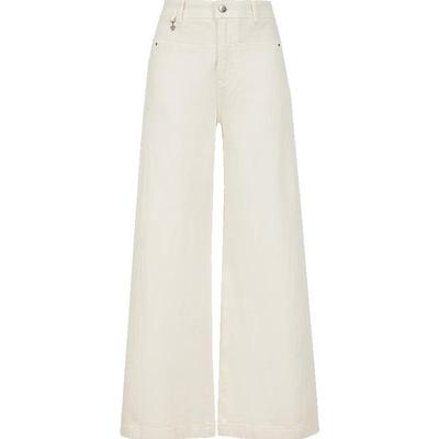 Women's Retro Washed High-Waist Wide-Leg Jeans