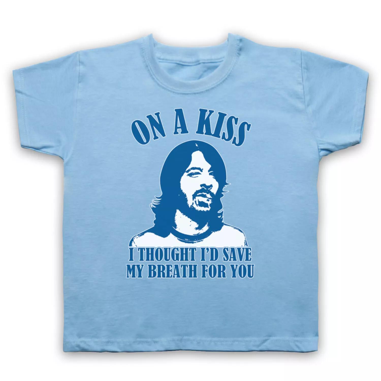 

ROPE ON A KISS UNOFFICIAL DAVE GROHL GRUNGE ROCK KIDS CHILDS T-shirt 150