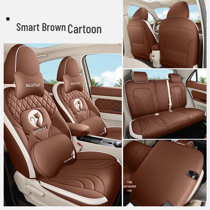ZFL Sports Leather Seat Cushion Cover for Great Wall ORA Good Cat – All-Season Comfort