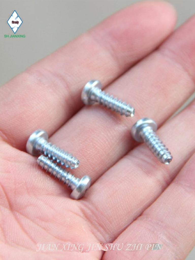 Galvanized Grade 8 Phillips Flat Head and Pan Head Self-Tapping Screws ST2.2-5.5