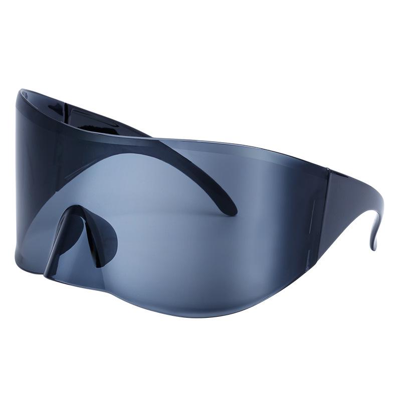 One Large Frame Sunglasses Men'S Sports Cycling Windproof Sunglasses Women'S Shades