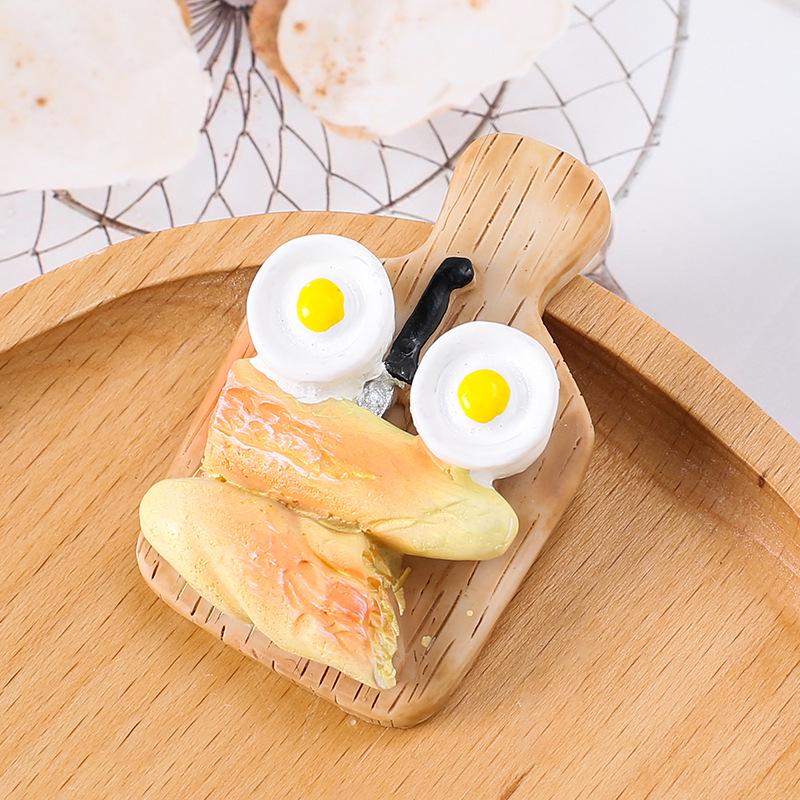 Creative Resin Tomato Baguette Simulation Accessory