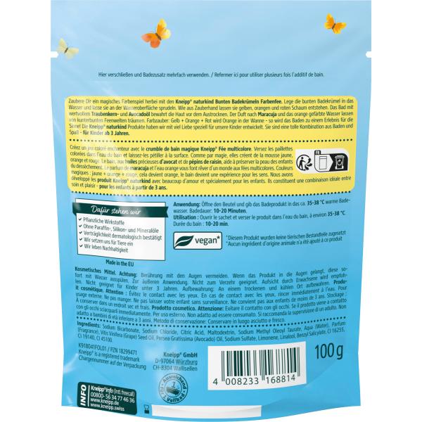 Kneipp Kinder Bath Salt Farbenfee 100g