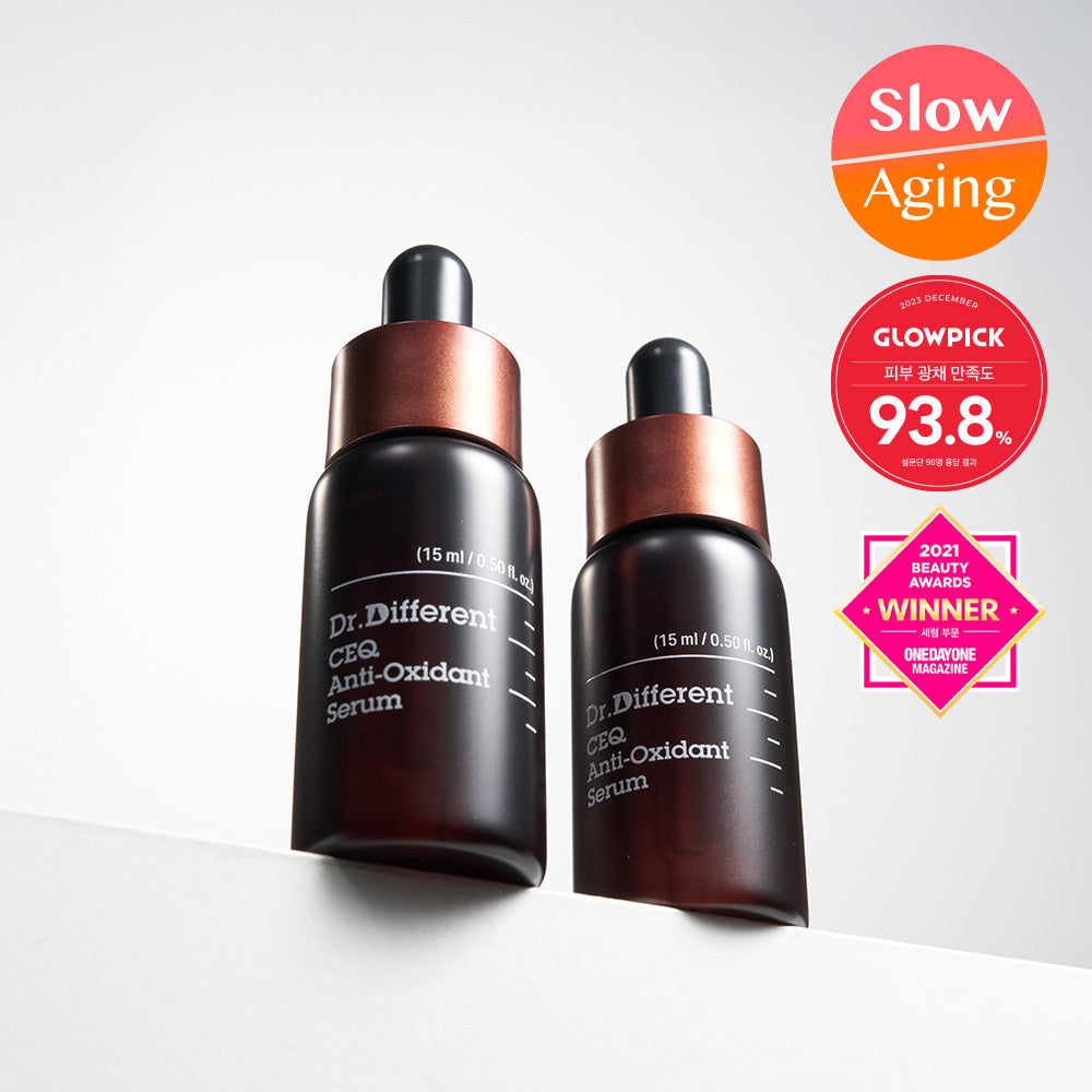Dr. Different C.EQ Antioxidant Serum 15ml 2 Pack