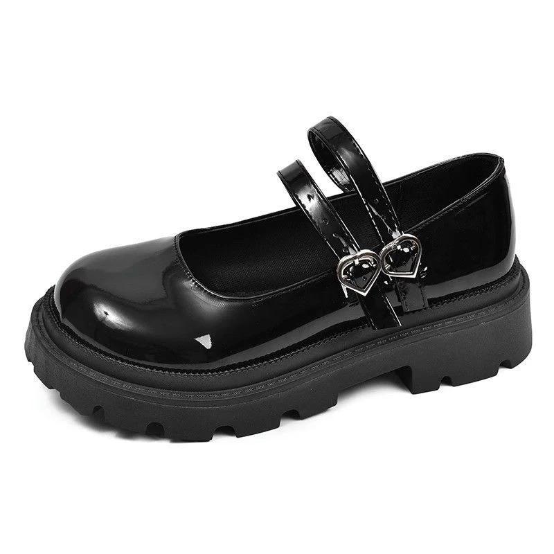 

Spring Children Leather Shoes for Girls Autumn New Fashion Korean Style Soft Bottom Anti-slippery Versatile Chic Dress Shoe 37