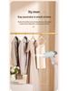Portable Handheld Garment Steamer - Quick Heat, Foldable Iron for Home & Dorm Use
