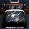 Set lenjerie de pat cu design Tottenham Hotspur 1 Față de pilotă + 2 Fețe de pernă Moi Respirabile Lenjerie de pat pentru casă