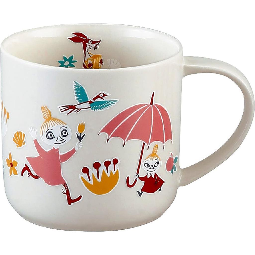 Yamaka Shoten MOOMIN Resirkulert Keramikk Mikrobølgeovn Moomin Nordisk Dag Bryllup Laget i Krus, Ca. 350ml, Trygg, Paraply, Merchandise, Stil, Mors