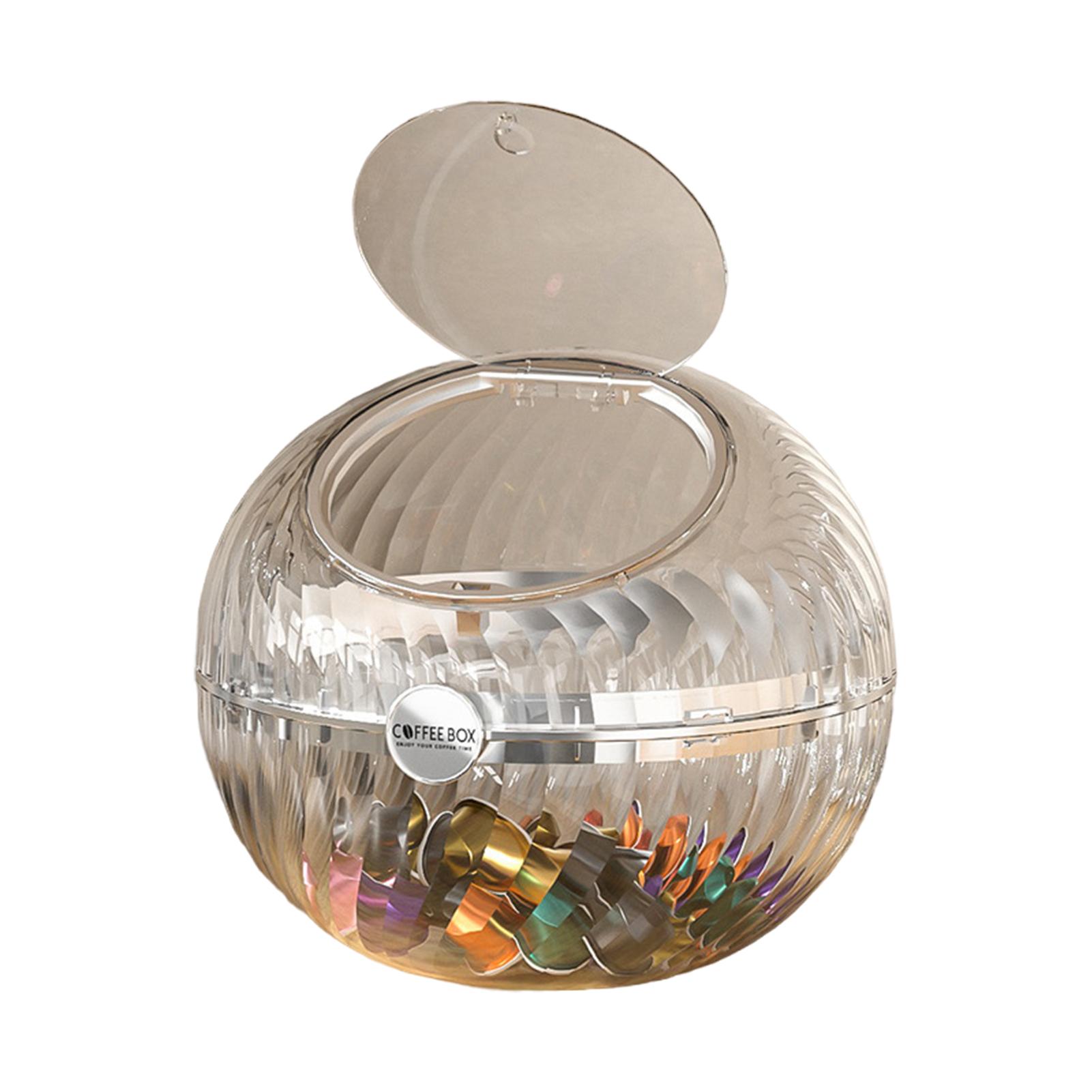 

PET Organizer Easy To Clean And Storage Box For Coffee Lovers Coffee ForCapsule Storage Box