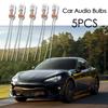 5pcs T3 14V 0.56W Bulbs Set for Car Audio Gear Indicator Dashboard Instrument Light Automobiles Dashboard Lamp Tools