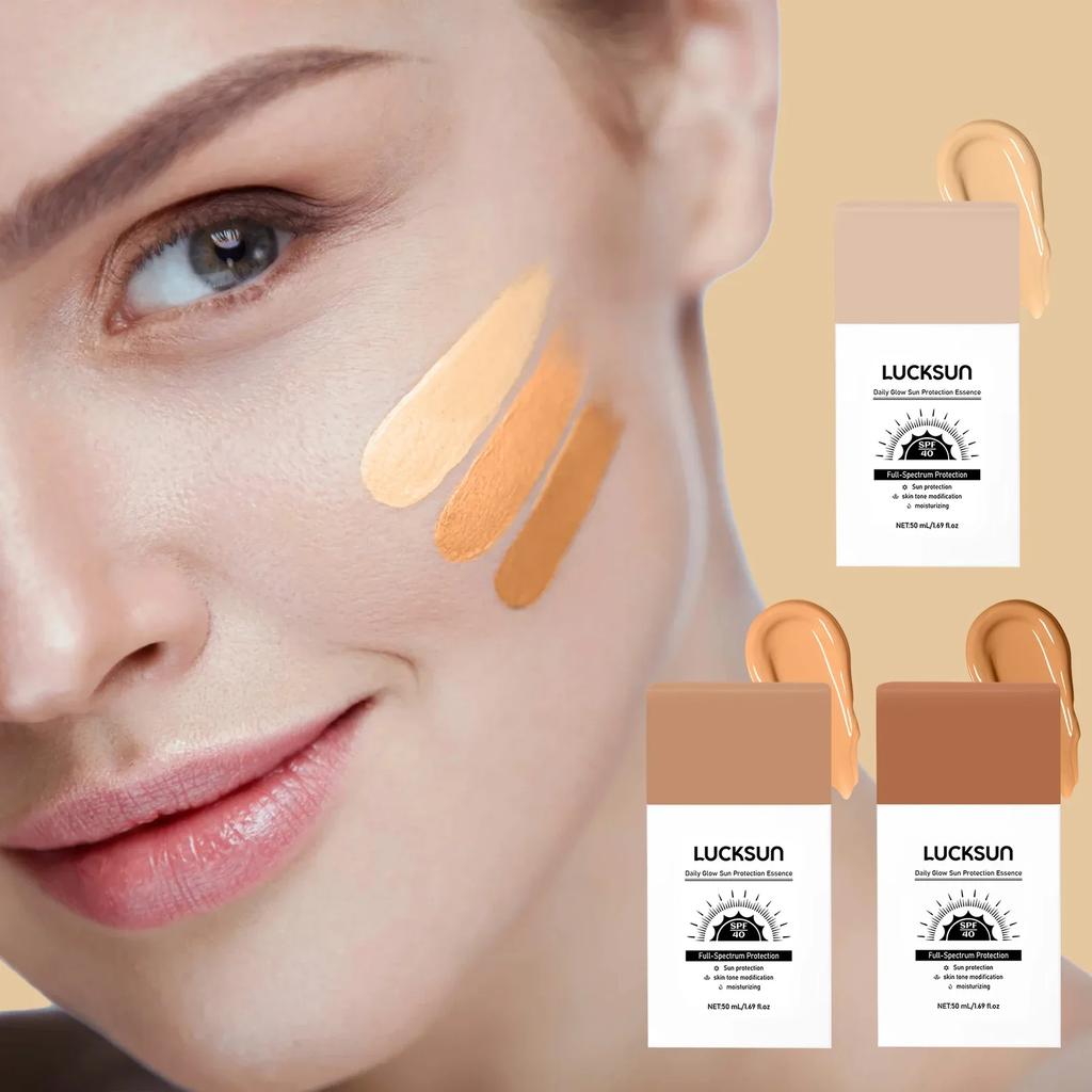 Liquid Foundation Cream Sunscreen High-coverage Moisturizing Oil-control Non-stick Waterproof Concealer Face Makeup