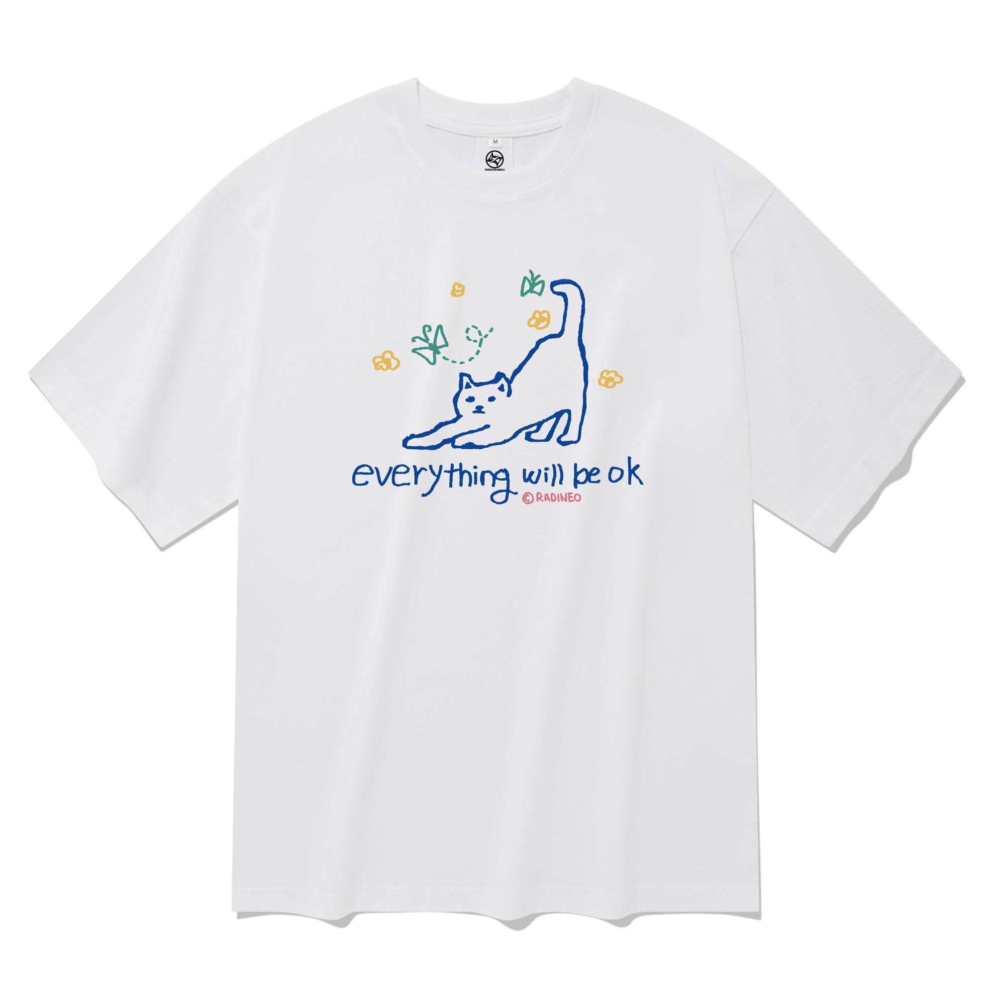 Radineo Ok Short-Sleeve T-Shirt White White (White)/M