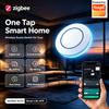 Push Button Wireless Smart Scene Switch Controller Battery Powered Automation Scenario Linkage Work With Tuya ZigBee with Home