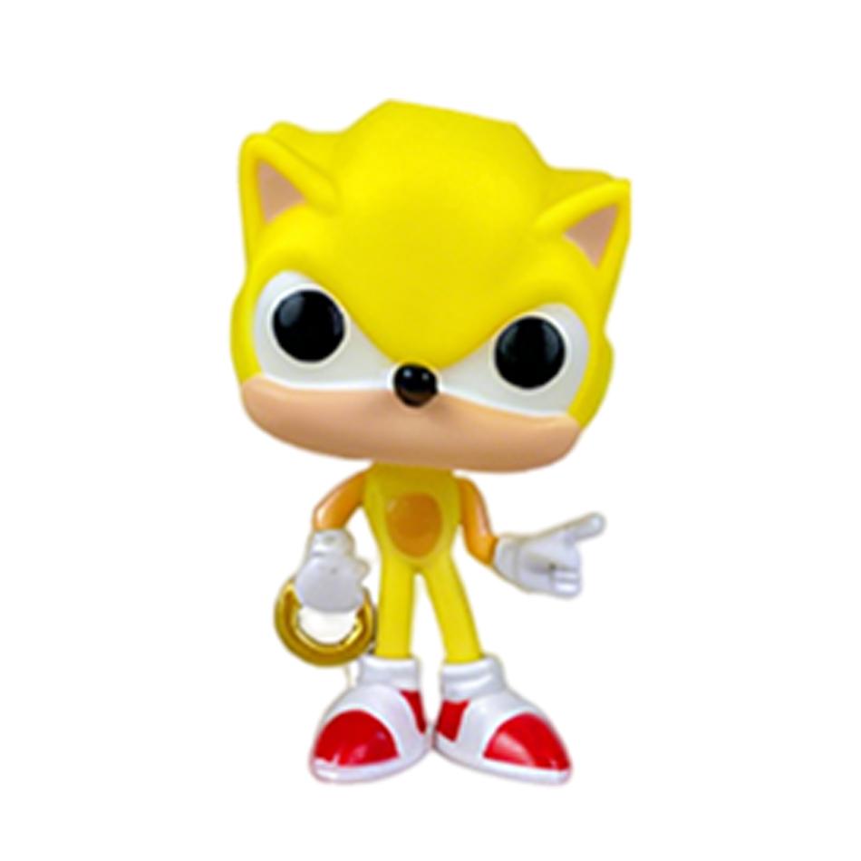 Anime Sonic Figures Set Dr. Eggman Shadow Knuckles Pvc Model Action Collectible Model Toys For Fans Birthday Present
