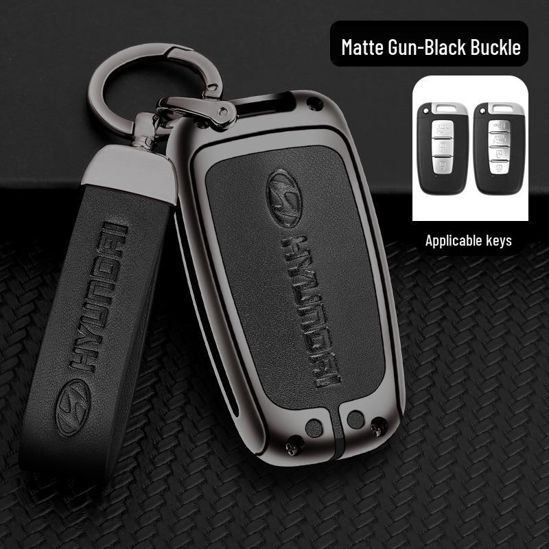 Originální kožené pouzdro na klíče Beijing Hyundai pro ix35, Elantra, Reina, Mistra, Verna, Lafesta, Tucson