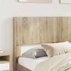 Bed Frame with Storage Space and Headboard Sonoma Oak 120 x 200 cm