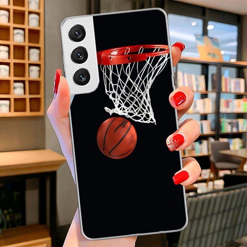 

Basketball Basket Play Cover Phone Case For Samsung Galaxy S26 S25 Edge S24 Ultra S23 S22 Plus S21 S20 FE Soft Fundas Shell Gala Samsung S26 Ultra