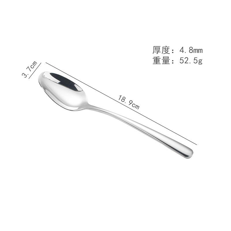 304 stainless steel knife, fork, spoon, western tableware, heavy and elegant series steak knife, thickened cloth wheel light