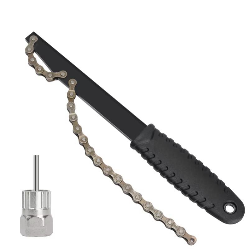 Bicycle Cassette Flywheel Remover Sprocket Extractor Bike Upgrade Rotor Lockring Removal Wrench Chain Whip Repair Tools