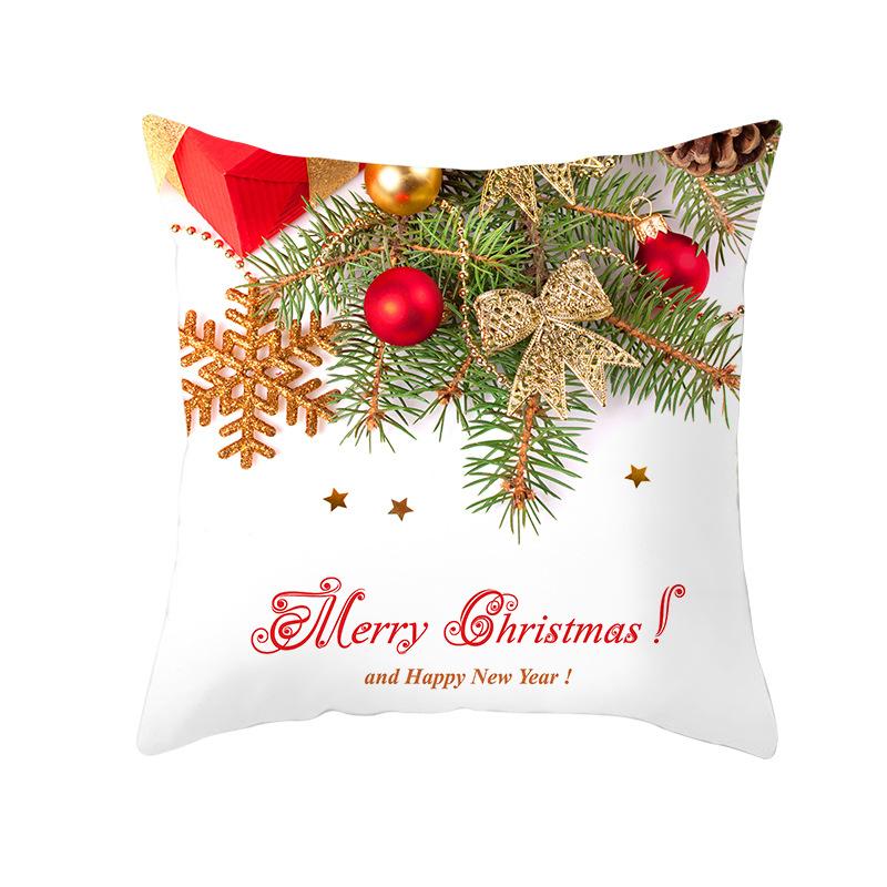 Fresh Green Christmas Pillow Cover Home Ornament Pillow Sleeping Pillow Cushion Cover Premium Durable Quality Useful